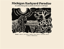 Tablet Screenshot of michiganbackyardparadise.com